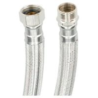Slang Fontastock Roestvrij staal AISI 304 EPDM Mannelijk 1/2" - Vrouwelijk 1/2" 30 cm