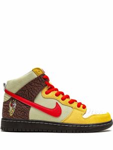 Nike baskets montantes SB Dunk - Marron