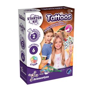 Science4you Starter Kit Tattoos