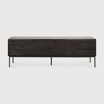 Ethnicraft TV-meubel 'Grooves' Gevernist Teakhout, 162cm