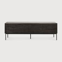 Ethnicraft TV-meubel 'Grooves' Gevernist Teakhout, 162cm