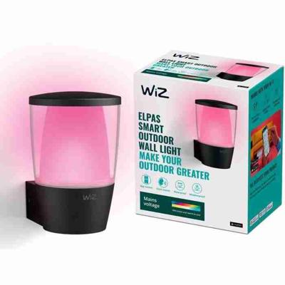 WIZ ELPAS wandlamp - Connected - Buiten - Zwart