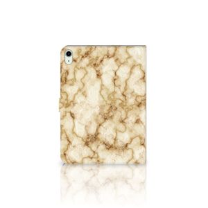 iPad Air (2020/2022) 10.9 inch Leuk Tablet hoesje Marmer Goud