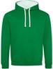 Just Cool JH003 Varsity Hoodie - Kelly Green - XS