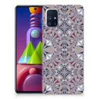 Samsung Galaxy M51 | TPU | Siliconen hoesje | Flower Tiles
