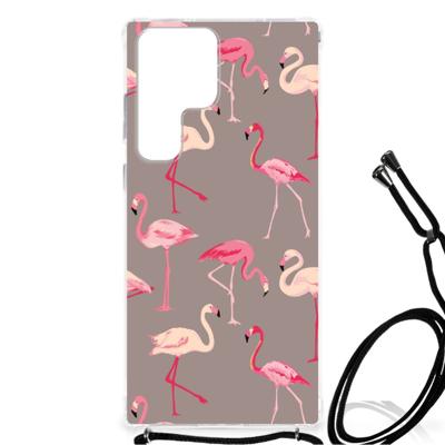Samsung Galaxy S23 Ultra Case Anti-shock Flamingo Samsung Galaxy S23 Ultra Case Anti-shock Flamingo