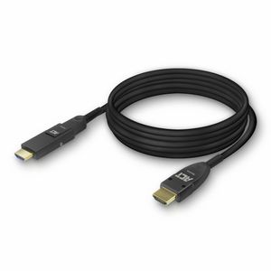 ACT AK4102 HDMI High Speed 4K Active Optical Cable | Afneembare Connector | v2.0 HDMI-A male/HDMI-A male | 20 meter