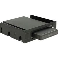 Delock 47213 3,5 / 5,25 mobiel rack voor 2,5 SATA harde schijven en SSD's