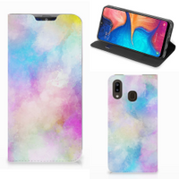 Bookcase Samsung Galaxy A30 Watercolor Light