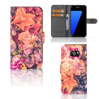 Samsung Galaxy S7 Edge Hoesje Bosje Bloemen