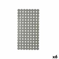 Antislipmat voor in de douche Grijs PVC 68 x 36 x 1 cm (6 Stuks)