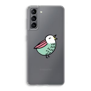 Birdy: Samsung Galaxy S21 Transparant Hoesje