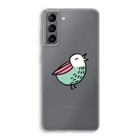 Birdy: Samsung Galaxy S21 Transparant Hoesje