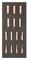 Bahco Foaminlay Fit&Go 1/3 met lange doppen en toebehoren 3/8" - 14-delig - retailverpakking - FF1E2107EH