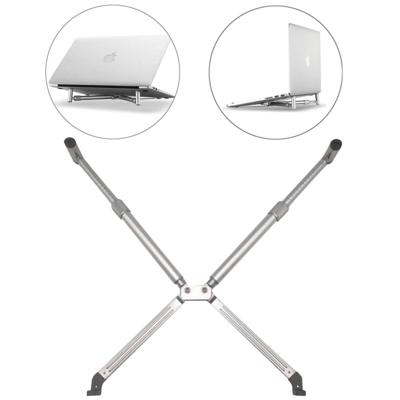 Universele aluminiumlegering Cooling Stand opvouwbaar hoogte Extender houder voor 12-17 inch PC iPad Notebook