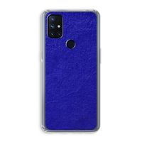 Majorelle Blue: OnePlus Nord N10 5G Transparant Hoesje