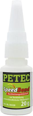 PETEC universele lijmset "system speedbond" high performance adhesive speedbond
