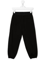 Balmain Kids pantalon à taille contrastante - Noir - thumbnail