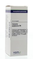 VSM Calcarea sulphurica D6 (20 ml)