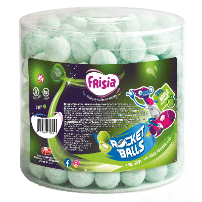 Frisia Rocket balls zure kogels appel (200 stuks)