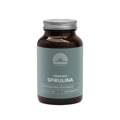 Mattisson Spirulina tabletten (bio) 500 mg