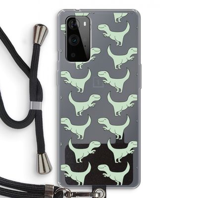 Dinos: OnePlus 9 Pro Transparant Hoesje met koord