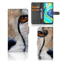 Xiaomi Redmi Note 9 Pro | Note 9S | Telefoonhoesje | Met pasjeshouder | Cheetah