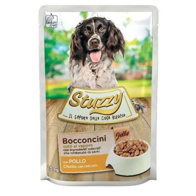 STUZZY Kip in gelei - nat hondenvoer - 100g