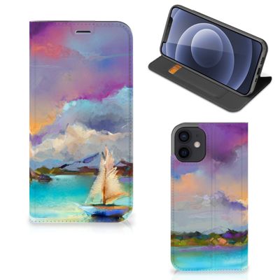 Bookcase iPhone 12 Mini Boat Bookcase iPhone 12 Mini Boat