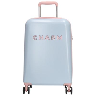 Charm London Travel Trolley S Baby Blue