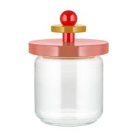 Alessi Voorraadpot Twergi - ES16/74 2 - Roze - ø 12 cm / 750 ml - door Ettore Sotsass