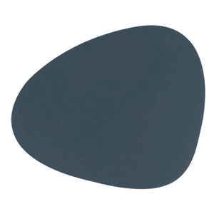 LIND DNA - Dinner Mat Curve - Placemat 37x44cm Nupo Dark Blue