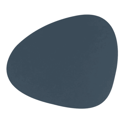 LIND DNA - Dinner Mat Curve - Placemat 37x44cm Nupo Dark Blue