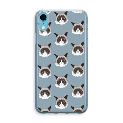 It's a Purrr Case: iPhone XR Transparant Hoesje