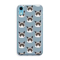 It's a Purrr Case: iPhone XR Transparant Hoesje