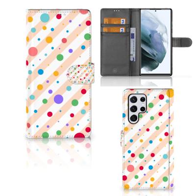 Samsung Galaxy S22 Ultra | Telefoon Hoesje | Dots