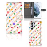 Samsung Galaxy S22 Ultra | Telefoon Hoesje | Dots Samsung Galaxy S22 Ultra | Telefoon Hoesje | Dots