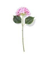 HEMA Kunstbloem hortensia 55cm roze (roze)