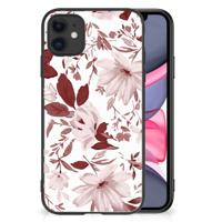 Kleurrijke Telefoonhoesje iPhone 11 Watercolor Flowers