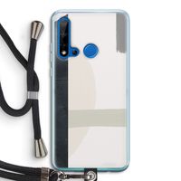 Baca: Huawei P20 Lite (2019) Transparant Hoesje met koord