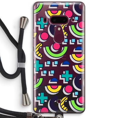 8-bit N°6: HTC U12+ Transparant Hoesje met koord
