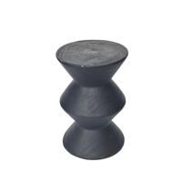 Tower Living Bijzettafel 'Vinci Due' Suarhout, 30cm, kleur Zwart
