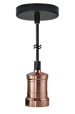 Nostalgic lamp koper fitting Hanglamp E27 Segula 50473
