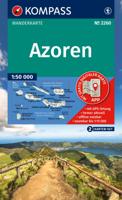 Wandelkaart 2260 Azoren | Kompass