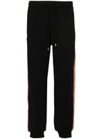 Lanvin pantalon de jogging à rayures - Noir