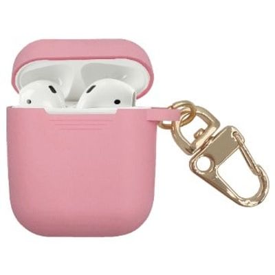 Høyde - AirPods 1 / 2 - Softcase hoesje - Lichtroze