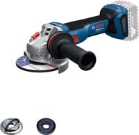 Bosch Blauw GWS 18V-11 Accu Haakse Slijper | 125mm | Exclusief Accu&apos;s en Lader - 06019N4100