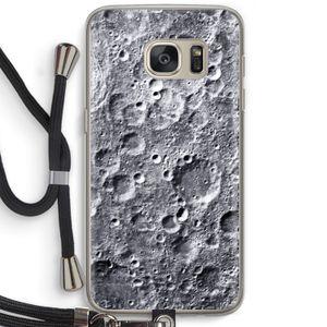 Maanlandschap: Samsung Galaxy S7 Transparant Hoesje met koord