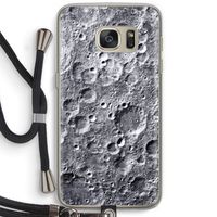 Maanlandschap: Samsung Galaxy S7 Transparant Hoesje met koord