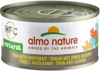 Almo Nature HFC Natural kattenvoer tonijn & jonge ansjovis 70g